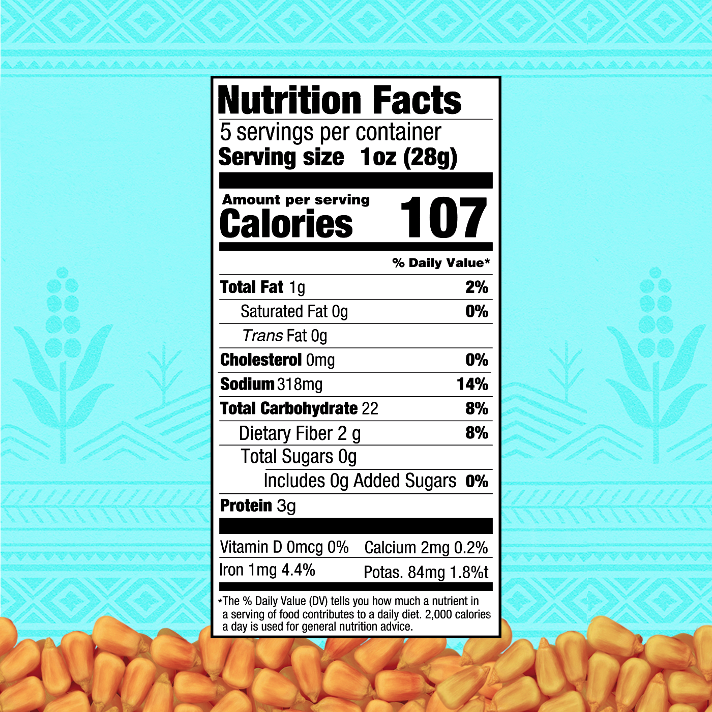 3 Pack Andean Corn Nuts - SEA SALT